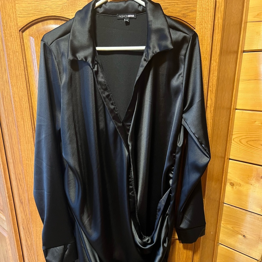 Fashion Nova Silk Dress